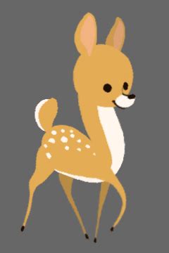 Deer walk cycle ANIMATED GIF by Tallychyck on DeviantArt