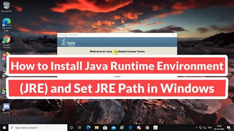 How To Install Java Runtime Environment Jre And Set Jre Path In