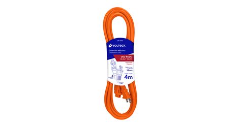 Extension Electrica Mts Er X Volteck Naranja