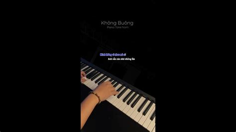 khong buong hngle ft ari piano tone nam youtube