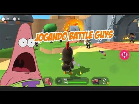 Jogando O Novo Jogo Kitka Games Battle Guys Youtube