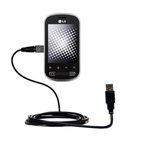 Classic Straight Usb Cable Suitable For The Lg Pecan With Power Hot Sync And Charge Capabilities