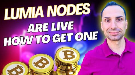 Lumia Nodes Are Live Live Buying Crypto Node Step By Step All