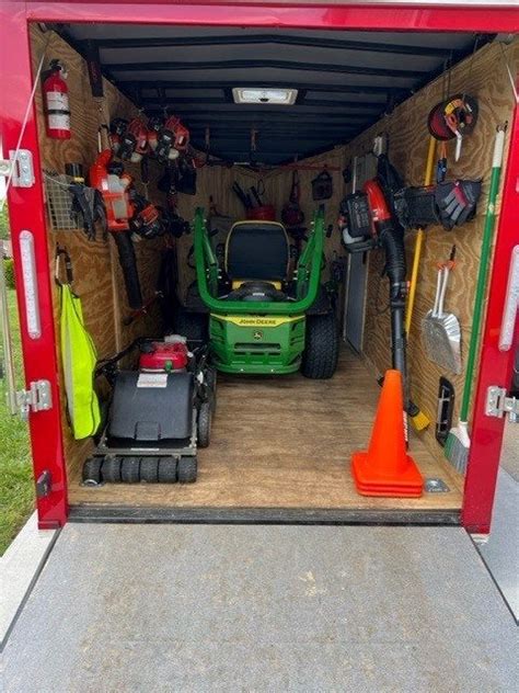 Is A Enclosed Trailer As Good As It Seems Lawn Care Forum