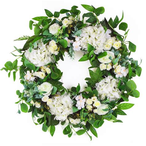 Inch Spring Summer Wreaths For Front Door Spring Door Wreaths