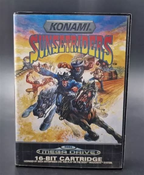 Sunsetriders Sunset Riders Sega Megadrive Mega Drive Complet Pal