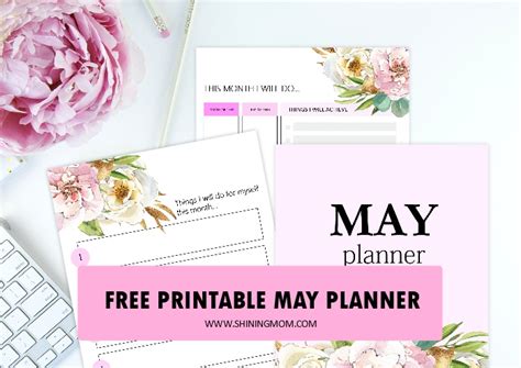 Get This Beautiful Planner for May!