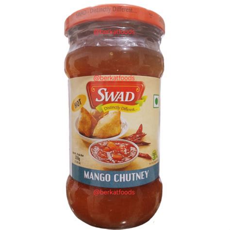 Jual Hot Spicy Mango Chutney Swad Saus Mangga Pedas India Mirch Chatney Jakarta Utara