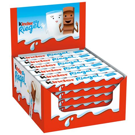 Kinder Riegel Aus Milchcreme Und Vollmilchschokolade 21g 36er Pack