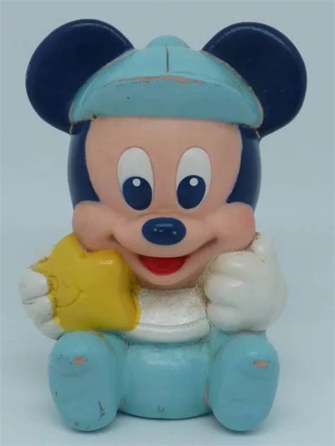 Ancienne Figurine Pvc Plastique Disney Baby Mickey Eur Picclick Fr