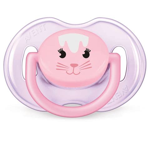 Philips Avent Baby Soother Animal Design 0 6m Pink Babyonline