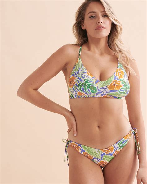 Seaboard Leah Side Tie Cheeky Bikini Bottom Bikini Village