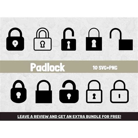 Padlock Svg Bundle Lock Svg Building Clipart House Svg S Inspire