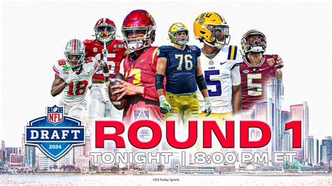 2024 Nfl Draft The Full Order Of Picks In Round 1 Bvm Sports