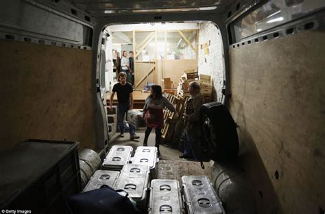 Racing For Hot Food And Using Bin Bags To Plug Holes In Tents Inside The Makeshift Migrant