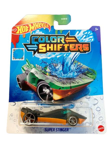 Машинка Hot Wheels Color Shifters меняющая цвет Super Stinger BHR BHR купить с доставкой