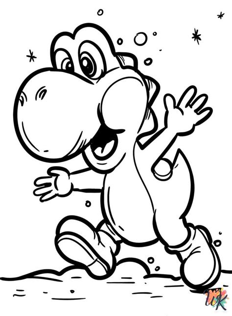 Super Mario Coloring Pages - ColoringPagesWK