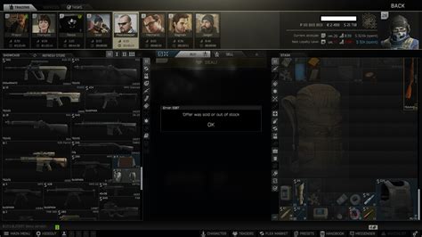 Is The Rsass Trade Bugged Rescapefromtarkov