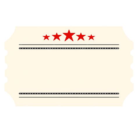 Unlocking the Power of Blank Movie Tickets: A Transparent Guide