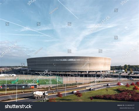 Wroclaw Poland October Stadion Arena Stock Photo