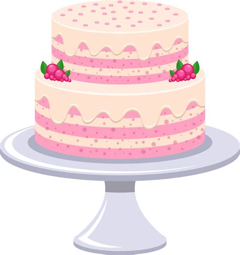 Birthday Cake Clipart Without Candles