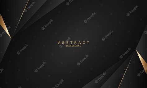 Premium Vector | Black background with a gold border and a black background