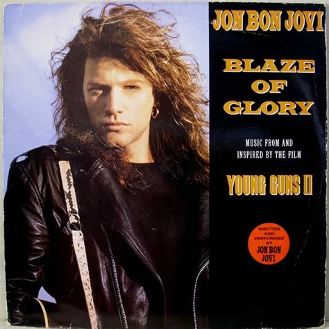 Jon Bon Jovi – Blaze Of Glory (1990, Vinyl) - Discogs