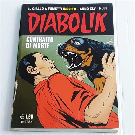 Diabolik Contratto Di Morte N Anno Xlv Astorina Retroforce