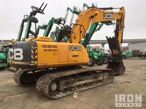 2016 Jcb Js220lc Tracked Excavator In Austin Texas United States Ironplanet Item 5726186