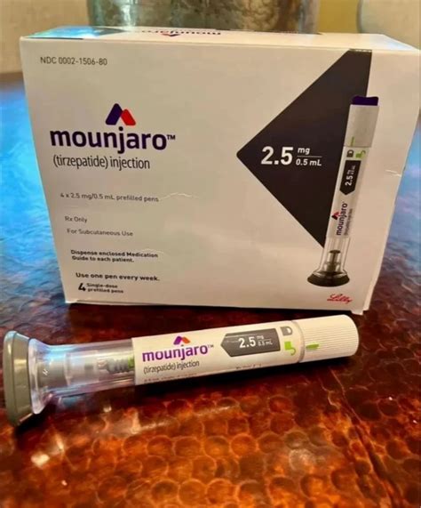 Lily Manufacture Mounjaro Prefilled Pen Mg Dosage At Rs Box