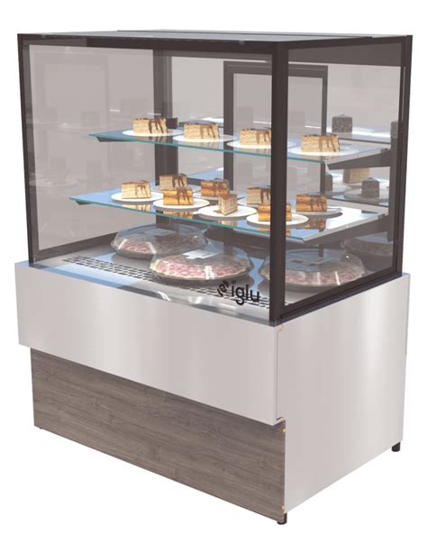 Vitrine Iglu Luxo Ar Forçado 0 70m Iglu Equipamentos em inox para o