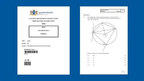 Euclidean Geometry Grade 12 Prelim 2022 Question 8 YouTube