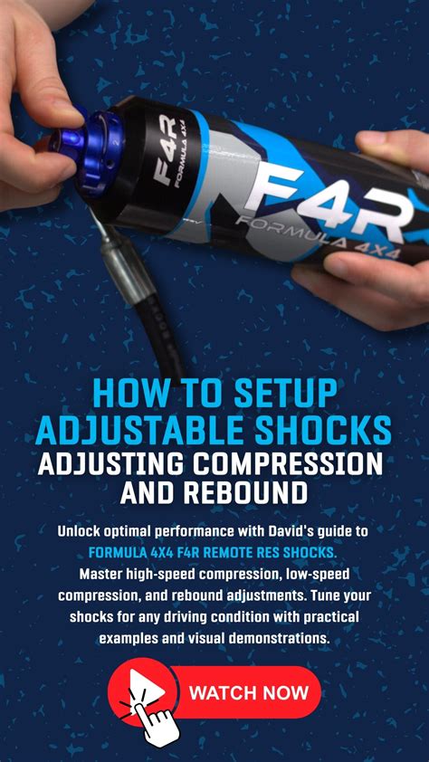 Ultimate Guide: How to Setup & Adjust Adjustable Shocks for Your 4WD