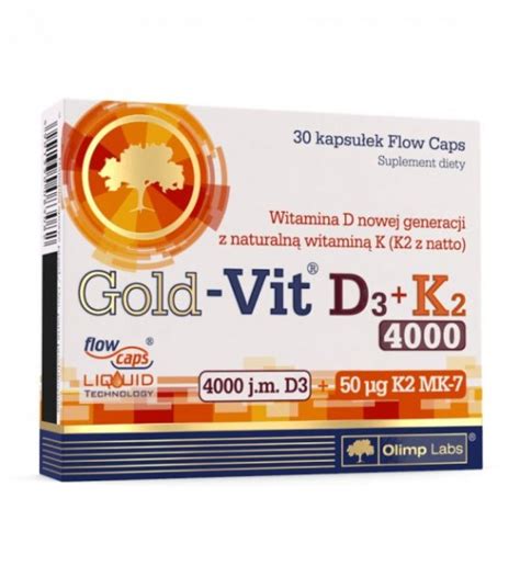 Olimp Gold Vit D3 K2 4000 Iu 30 капс купити вітамін д в Києві та