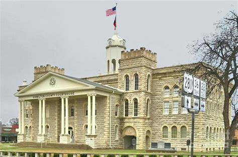 Hamilton Texas Courthouse Photograph by Janette Boyd