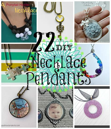 22 Diy Necklace Projects Happy Hour Projects