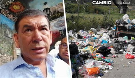 Tepole justifica regadero de basura en Tehuacán fue por cierre