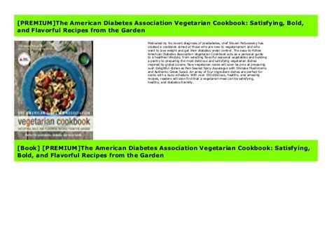 [PREMIUM]The American Diabetes Association Vegetarian Cookbook ...