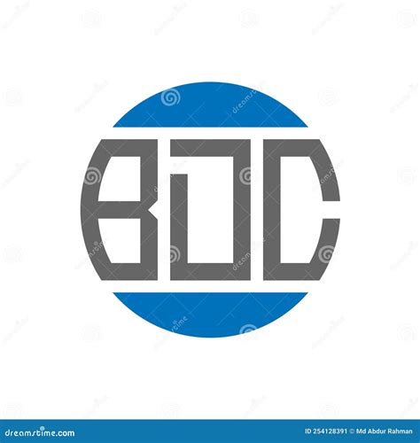 BDC Letter Logo Design on White Background. BDC Creative Initials ...