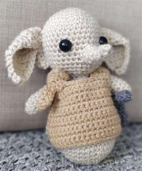 Dobby Harry Potter Amigurumi Crochet Pattern Plushie Toy Doll Etsy