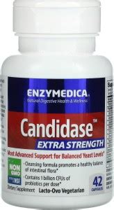 Enzymedica Candidase, Extra Strength, 42 Capsules Price in India - Buy ...