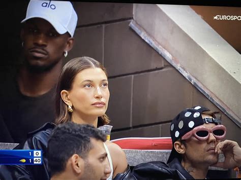 Justin and Hailey at the US Open Tennis Championship last night! : r