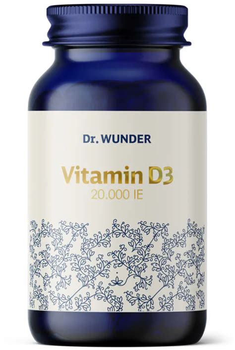 Vitamin D Ie Kapseln Dr Wunder Vitalabo