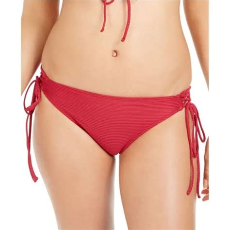 Hula Honey Swim Hula Honey Berry Jam Rhythm Ribbed Sidetie Bikini