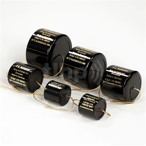 Mundorf MCap Supreme Evo Silver Gold capacitor 0 1µF 2 1000VDC