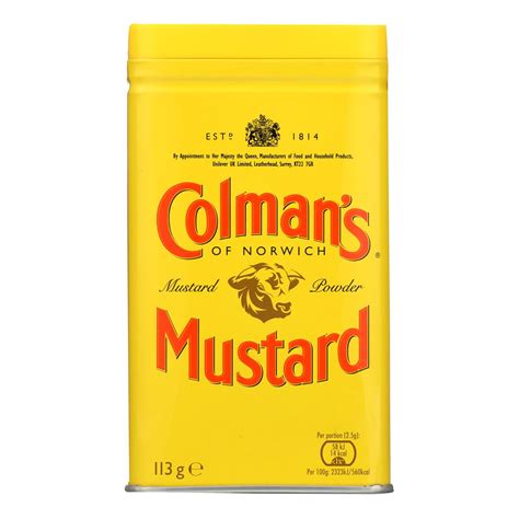 Colman Dry Mustard Powder 4 Oz Case Of 12