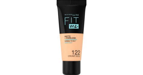 Maybelline Fit Me Matte Poreless Foundation Für Frauen 30 Ml Farbton 122 Creamy Beige