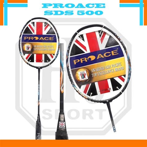 Raket Original Badminton Pro Ace Sds Bonus Komplit Lazada Indonesia