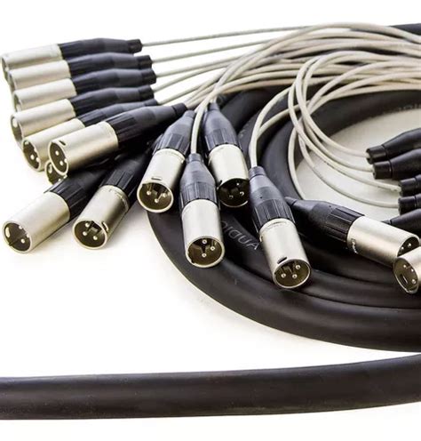 Conectores multicables XLR de 24 vías Amphenol 2 metros MercadoLibre