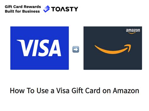 How To Use A Visa Gift Card On Amazon In Minutes Toasty